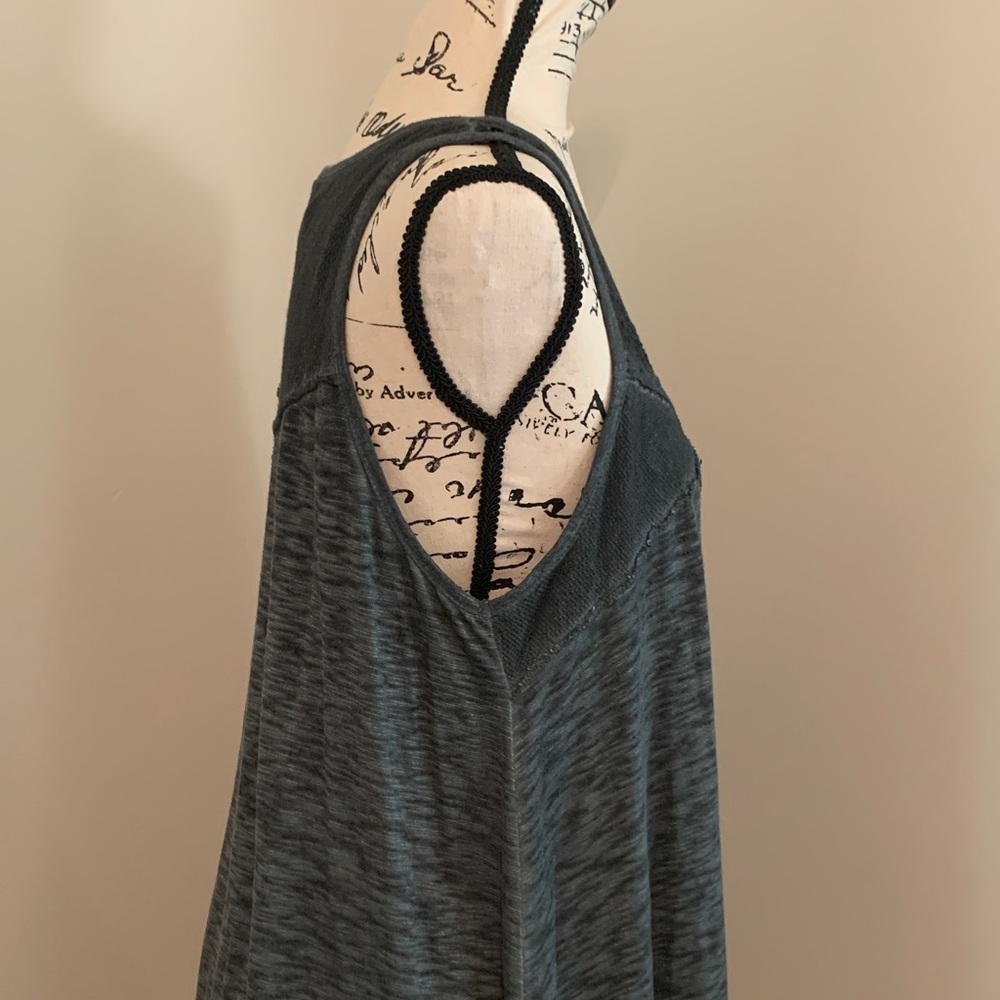Mystree Sleeveless Tank Tunic (Blue Grey) - Picture 6 of 12